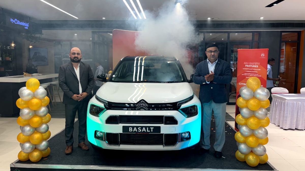 Citroen Basalt – Mainstream SUV Coupe launched in Surat at Nanavati Showroom